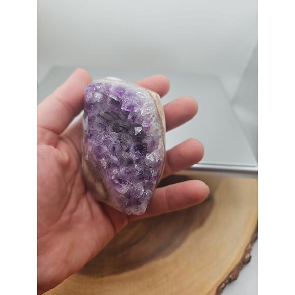 Amethyst Geode Cluster. .66lb - Picture 1 of 11